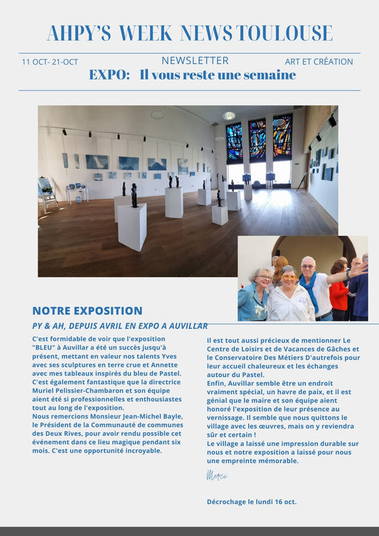 Exposition à Auvillar