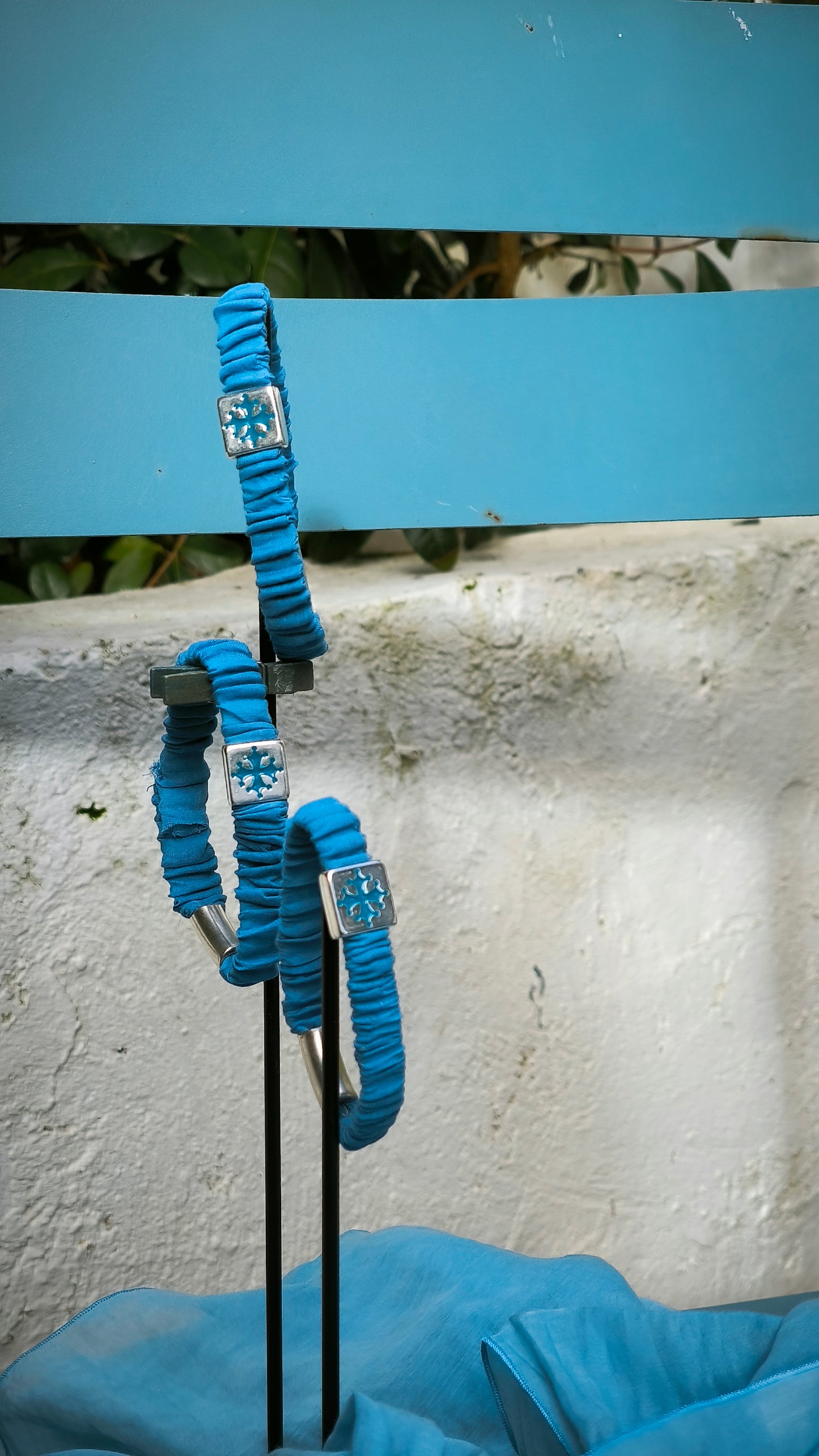 Pulsera textil "OCCITANIE" con elástico