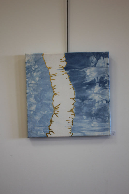 Rivière 40x40, Toile lisse