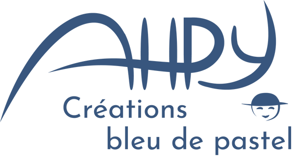 AHPY - Créations bleu de pastel