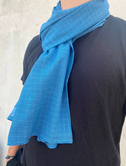 “Pastel & Violets” Scarf