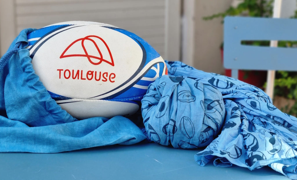 Bufanda azul AHPY-RUGBY