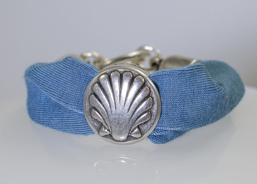 Pulsera de malla festoneada