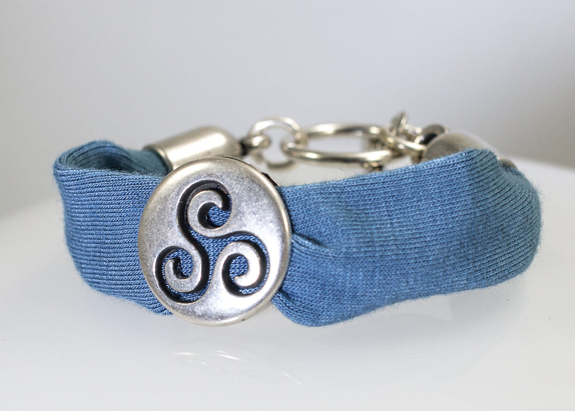 Pulsera de triskel de plata