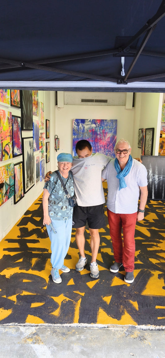Quand le street art rencontre le Bleu de Pastel