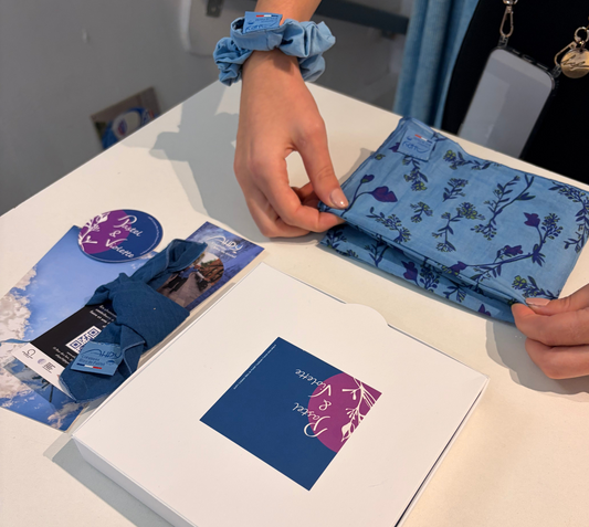 Pastel & Violette : Le bonheur en étoffe, de notre atelier à votre porte !