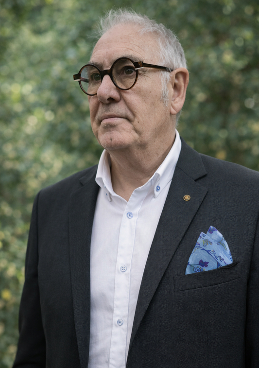 “Pastel &amp; Violets” pouch