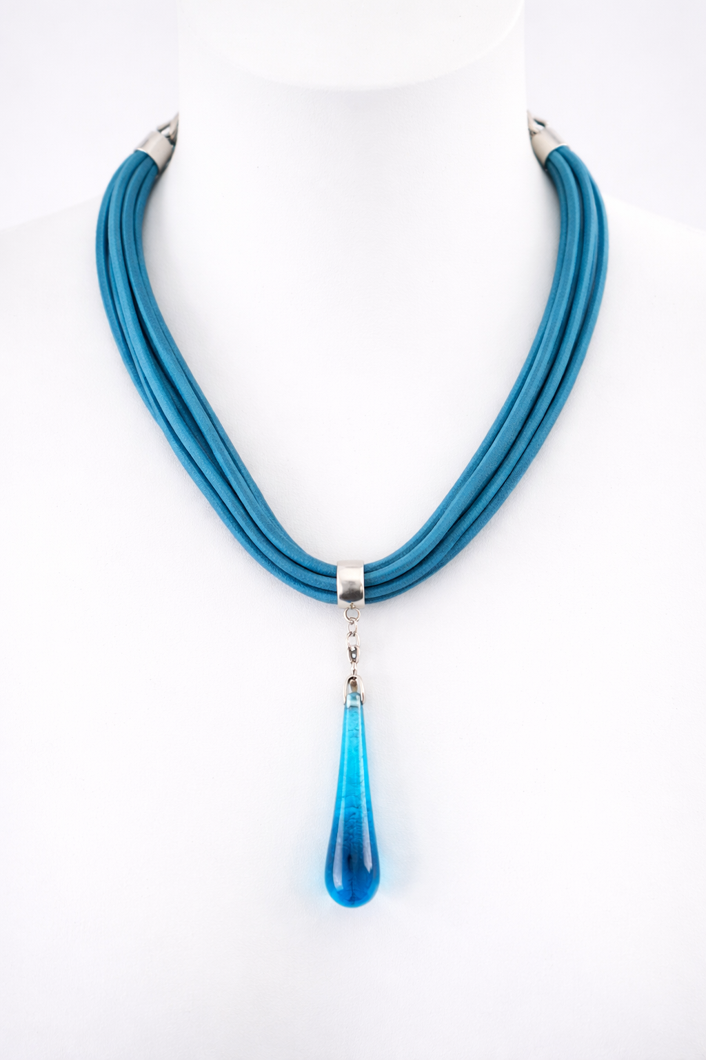 Collier "Goutte Bleue"