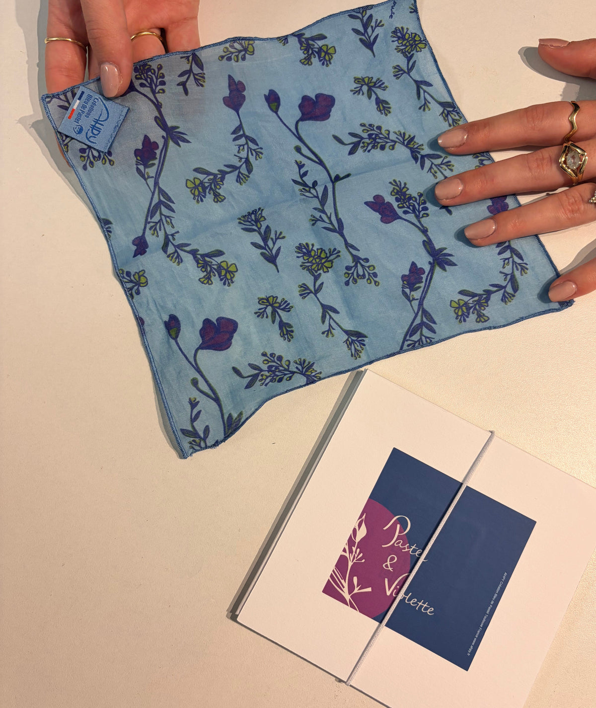 Pochette "Pastel & Violette"