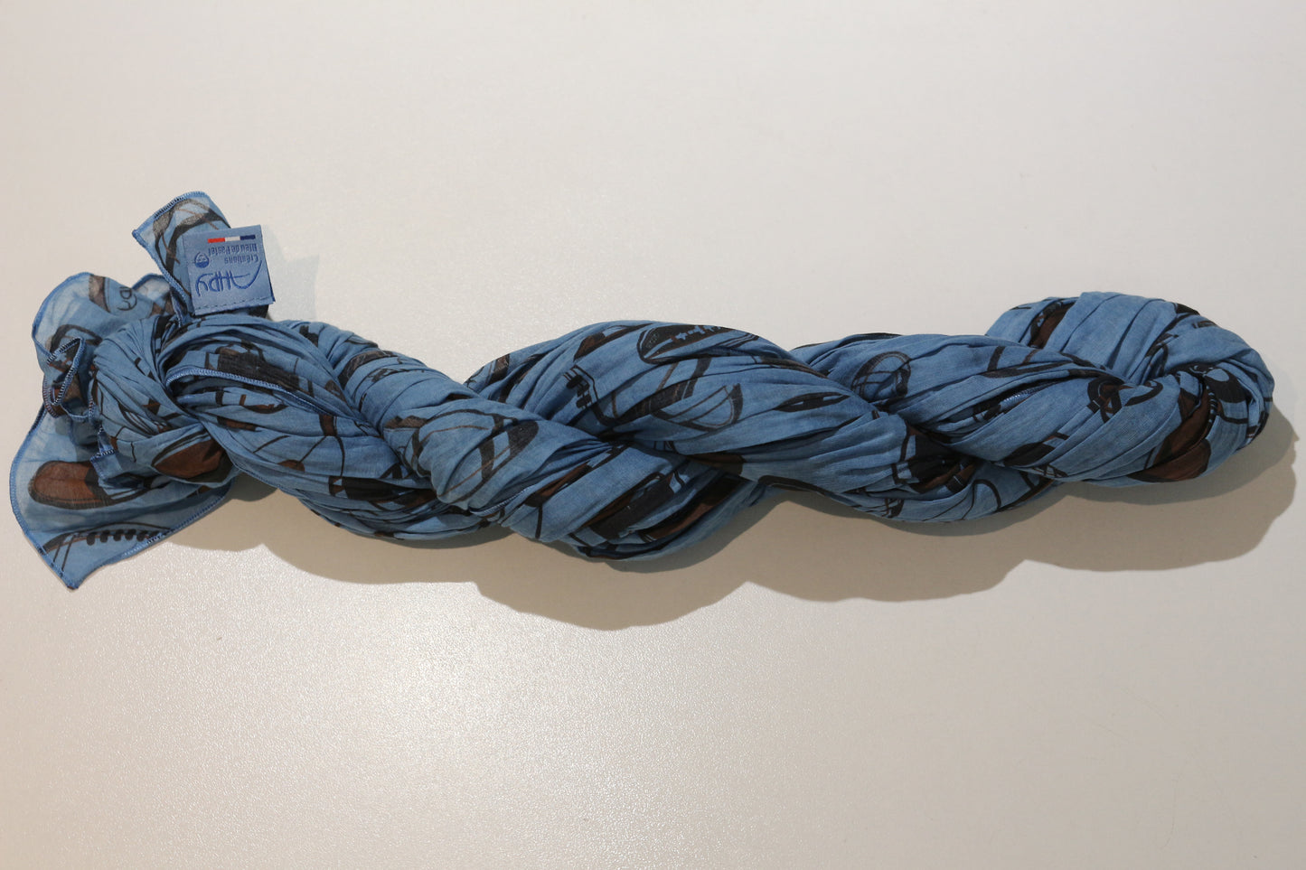 Chèche AHPY-RUGBY Bleu