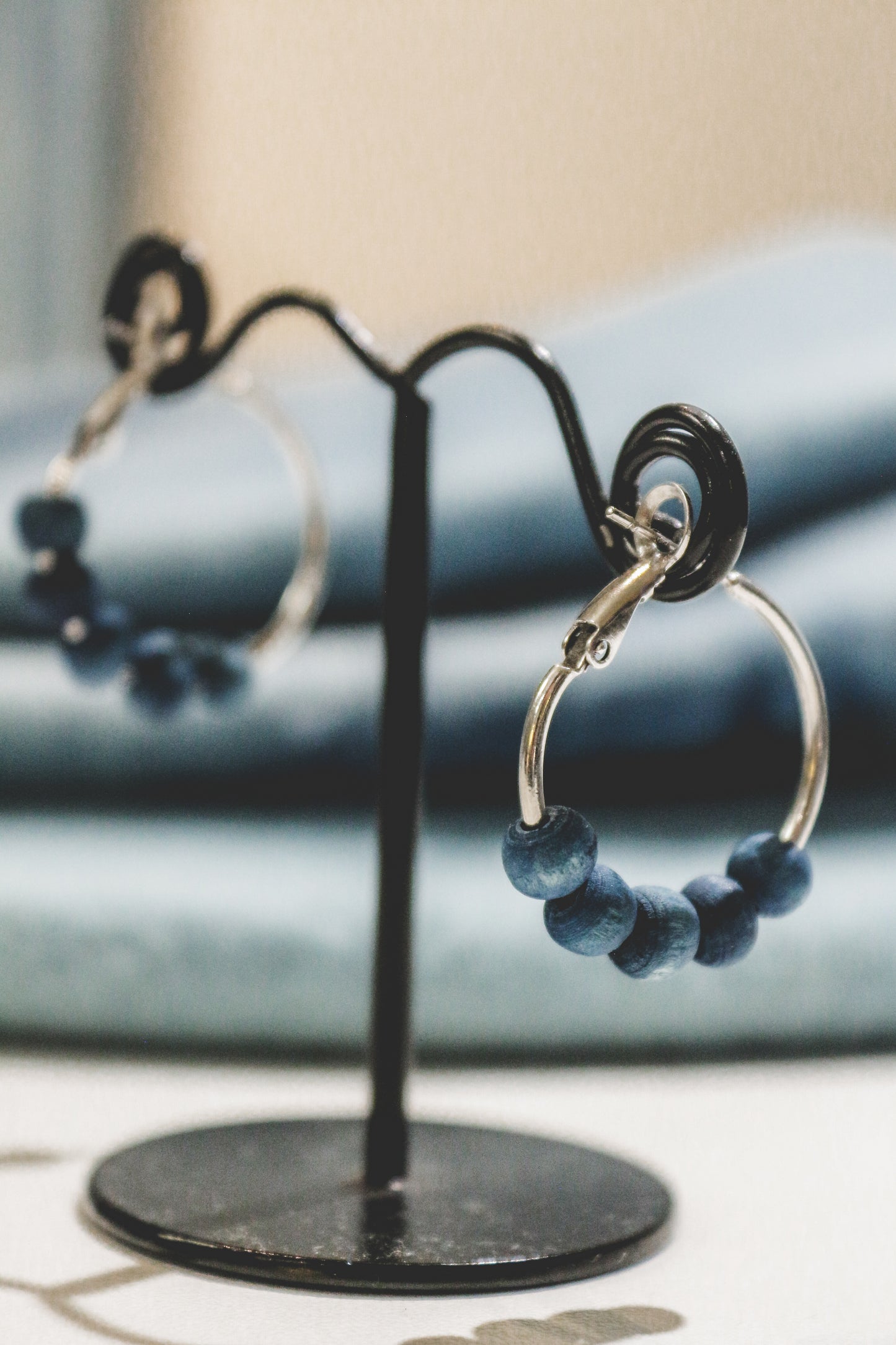 Boucles d'oreilles Créole au plaqué argent