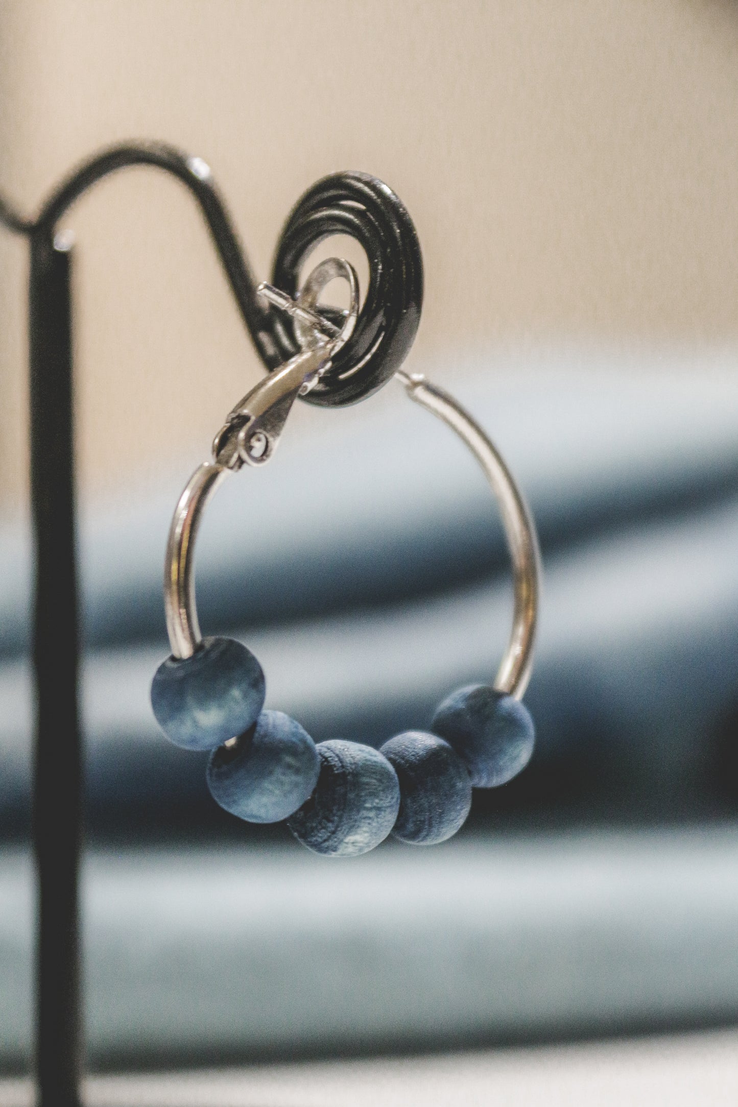 Boucles d'oreilles Créole au plaqué argent