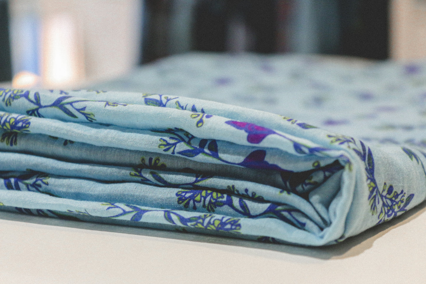 Fichu "Audrey" Pastel & Violette