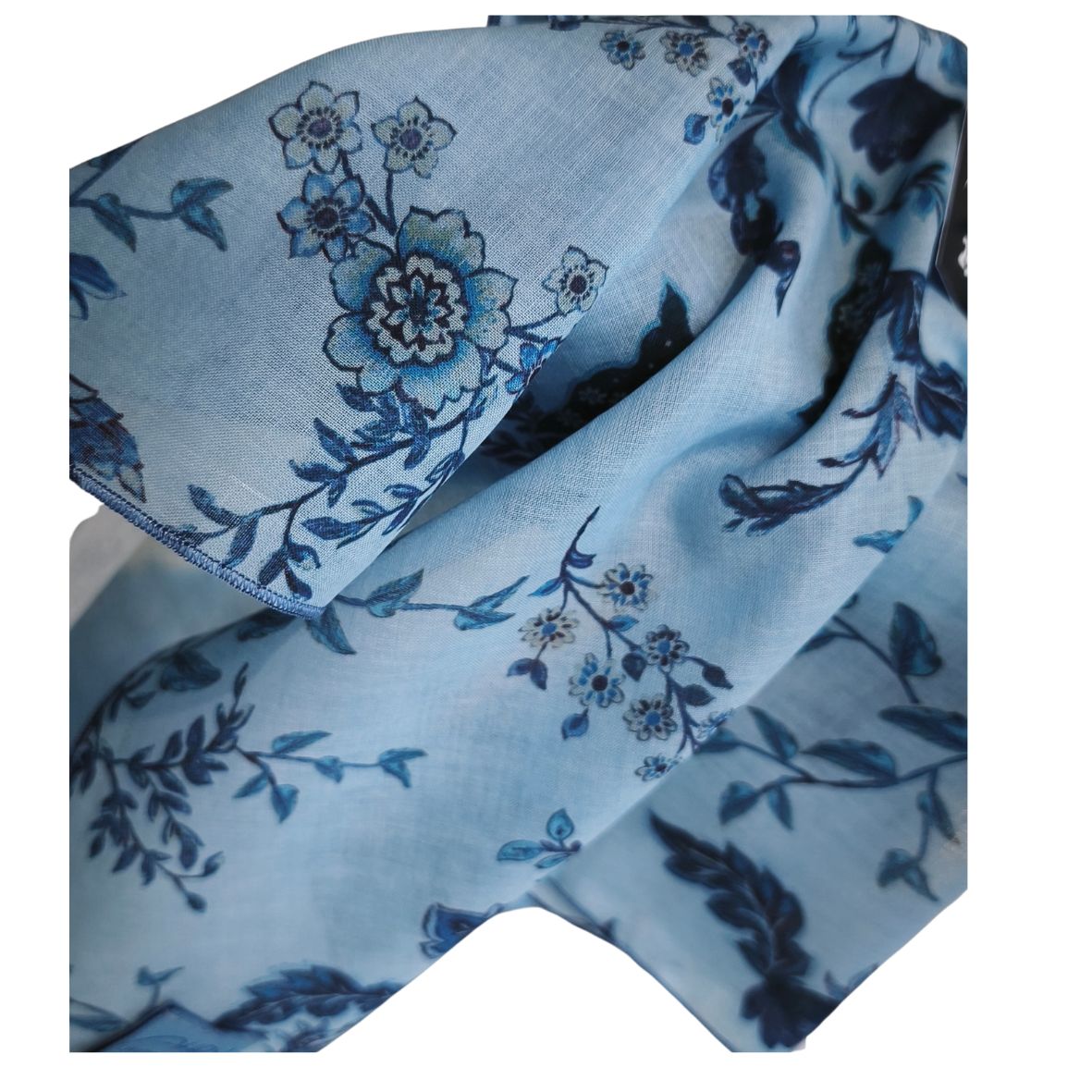 Chèche Jardin Bleu-Bleu